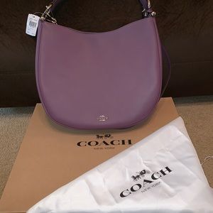 BRAND NEW WITH TAGS PURPLE COACH PURSE